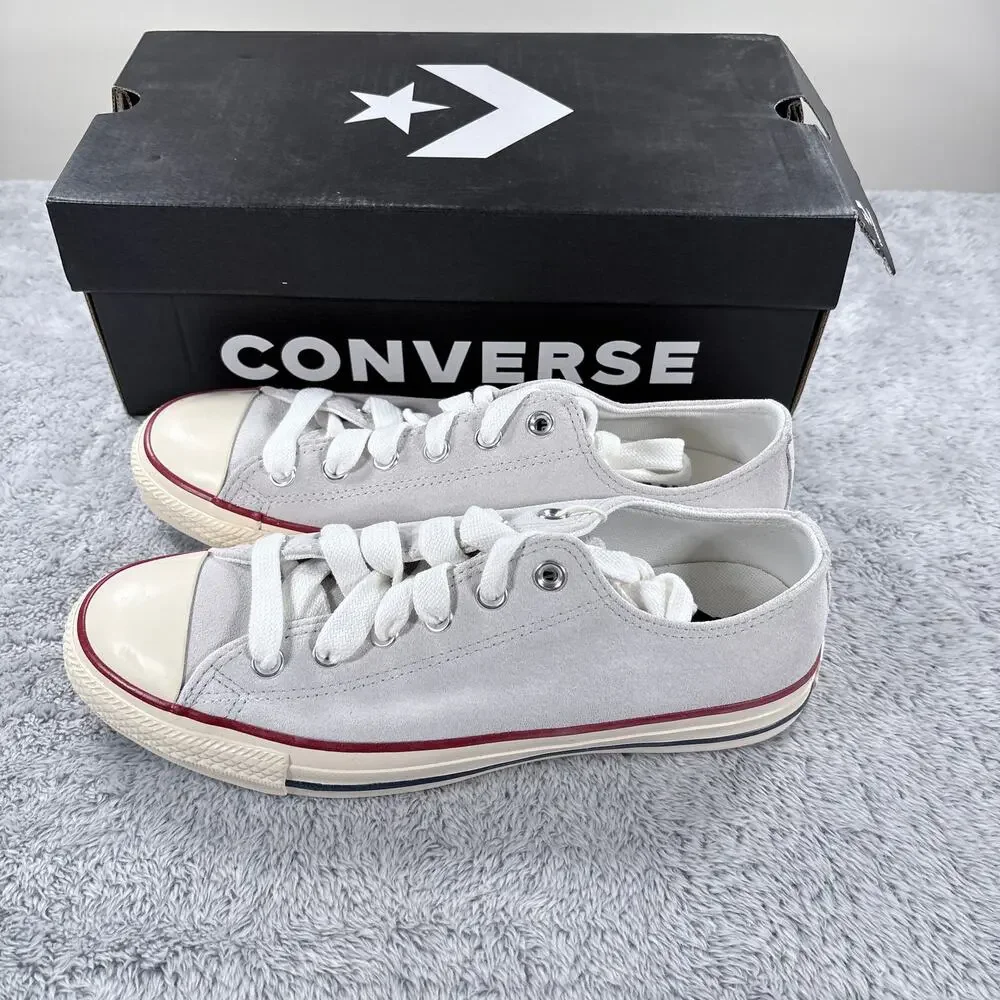NIB Converse All Stars Unisex‎ Sneakers Barley Gray Size 7.5 M / 9.5 W A14237C - Picture 5 of 7
